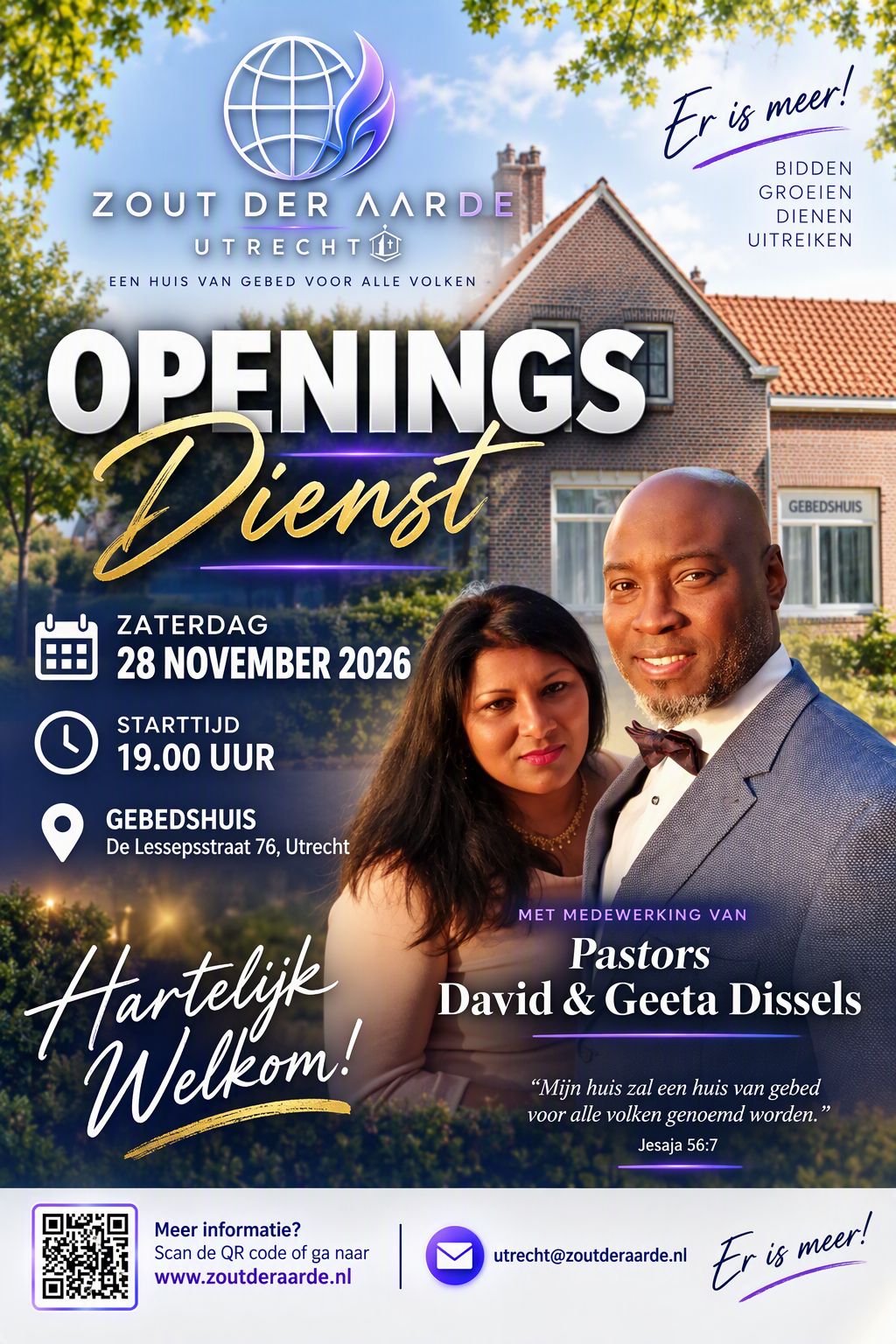 Openingsdienst Het Zout der Aarde Utrecht